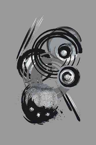 Dynamic Art Nr. 3 zilver - Flippy