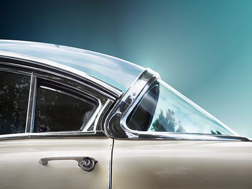 Amerikaanse oldtimer Limited 1958 Zijaanzicht