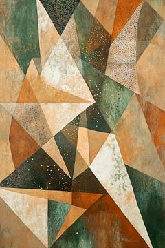 Geometrische harmonie van de natuur van Poster Art Shop