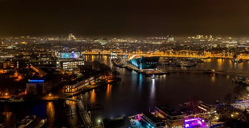 Amsterdam bei Nacht.