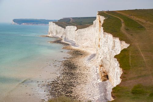 White cliffs Birling Gap, England
