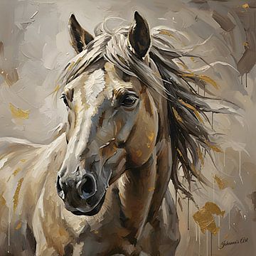The Beauty of Horses – The Fierce Calm van Johannas Art Creations