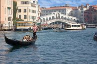 Venetië, gondel, Canal Grande en Rialtobrug van t.ART thumbnail