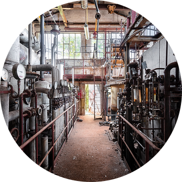 Verlaten Industrie. van Roman Robroek - Foto's van Verlaten Gebouwen