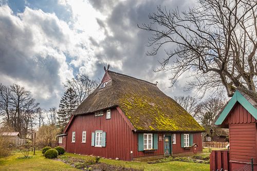 Historisch rieten huis in Prerow