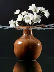 Aqua flowers 2