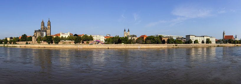 Magdeburg Panorama von Frank Herrmann