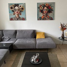 Klantfoto: MissMatch van Mirjam Duizendstra, als artframe