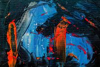 Abstrait bleu