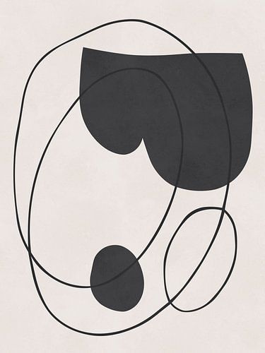 Expressionistische vormen en lijnen 1