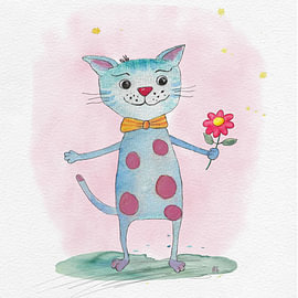 Little Cavalier – Animal illustration by Anita Gewald