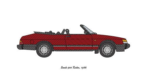 Saab 900 Turbo, 1986