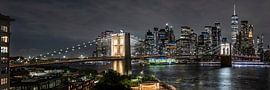 Fantastische Abendimpression aus NYC | Panorama von Melanie Viola
