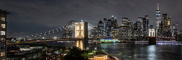 Fantastic evening impression from NYC | Panoramic