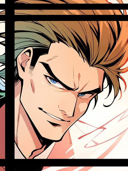 Manga-Fankunst von Hilde Remerie Fotografie und digitale Kunst