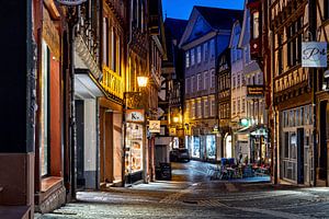 Das historische Marburg an der Lahn in Hessen