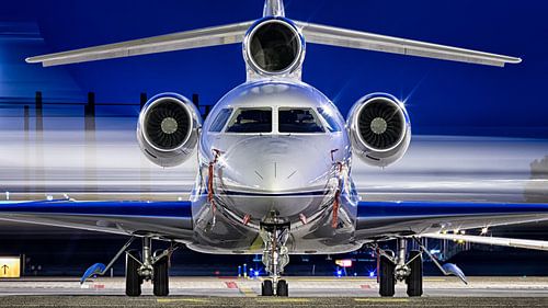 Jet d'affaires à Schiphol Est