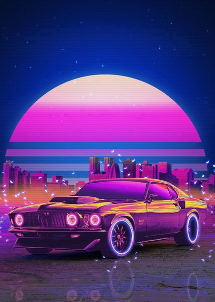Boss Mustang | John Wick von Ali Firdaus