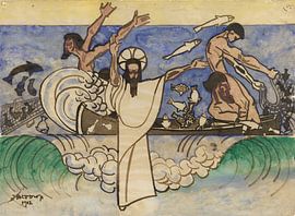 Der wundersame Fischfang, Jan Toorop