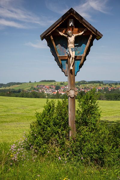 Feldkreuz bei Bad Kohlgrub von Andreas Müller