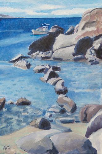 Strand van Mikonos