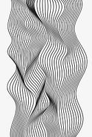 Abstrakte Linienkunst