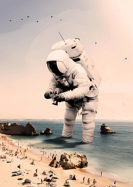 The Speculator Astronaut by Artwork Shop