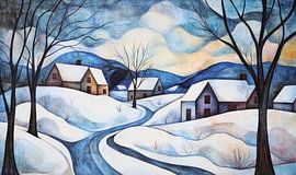 In the middle of winter by Jutta Maria Pusl