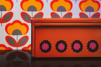 Siebziger Jahre Vintage Brotkasten