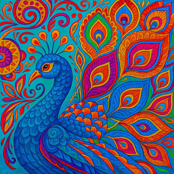 Tropical Dream Peacock par Ainoeska