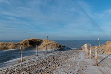 Zandvoort par la mer sur Lies Bakker