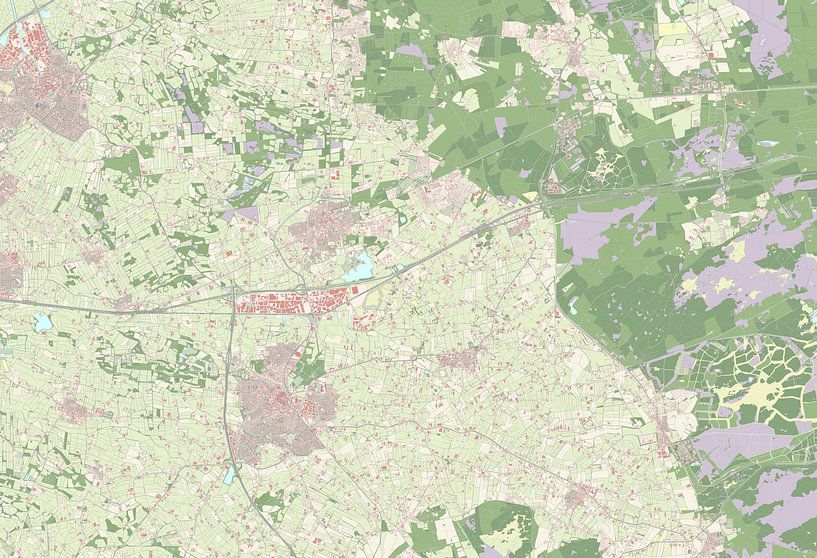 Carte de Barneveld par Rebel Ontwerp