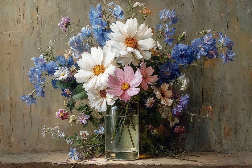 Klassischer Blumenstrauß in Pastell Nr. 3 von Studio BB