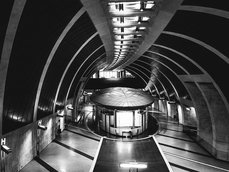 Escalators from Cologne by Mustafa Kurnaz