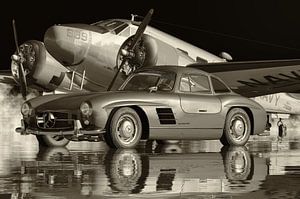 La Mercedes 300SL Gullwing est la plus célèbre des voitures classiques sur Jan Keteleer