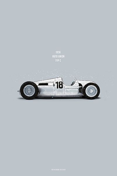 CiC Auto Union Type C by Theodor Decker