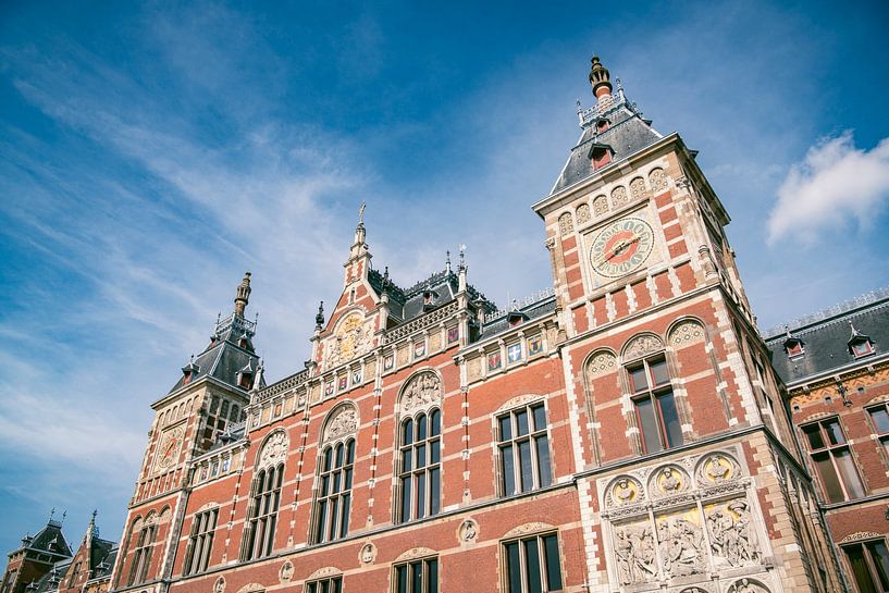 Amsterdam centrum grachtengordel in de zomer van Sjoerd van der Wal Fotografie