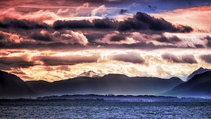 Wolkenlandschaft van Holger Debek