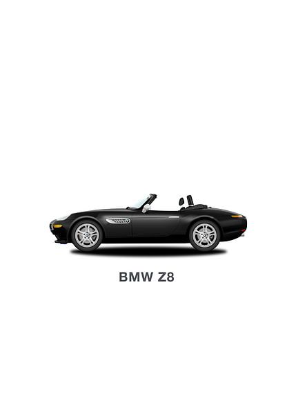 BMW Z8 Noir par Bas de Glopper