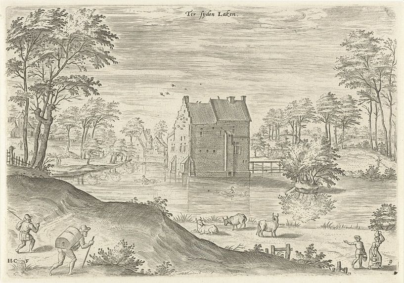 Hans Collaert (I), Face at lock Coensborg in Laeken by Atelier Liesjes