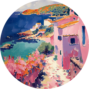 Op Henri Matisse geïnspireerd landschap van Niklas Maximilian