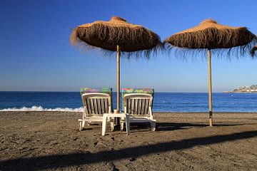 Relaxing on the Beach by Cornelis (Cees) Cornelissen