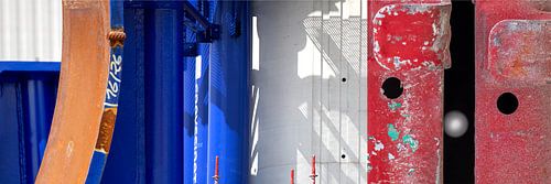 Industrielle Aussage in niederländischen Farben