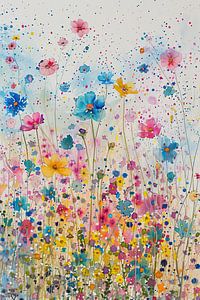 Fleurs 1015 | Peinture de fleurs sur Art Merveilleux