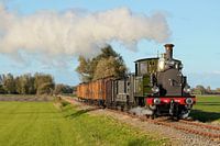 Dampfzug auf dem Weg nach Hoorn I Museum Dampfstraßenbahn Hoorn-Medemblik I Twisk I North HollandI V