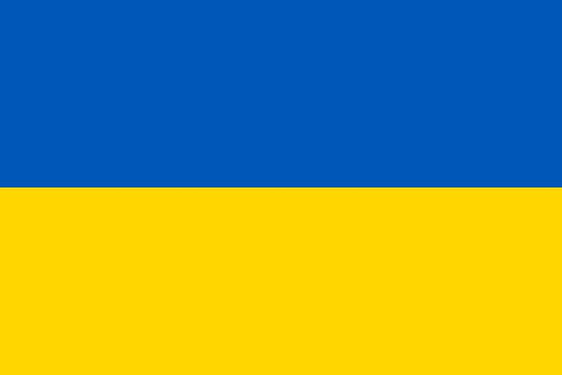 Flagge der Ukraine von de-nue-pic