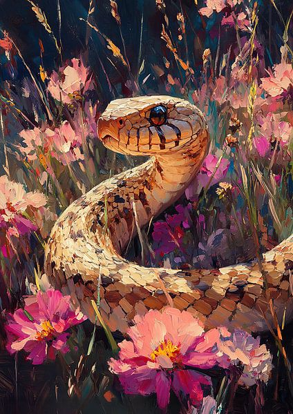 Serpent &quot;Le serpent de la sagesse : les secrets de la nature&amp;quot ; par Niklas Maximilian