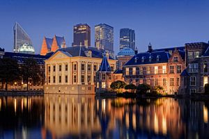 Die Skyline von Den Haag vom Lange Vijverberg aus gesehen  von gaps photography