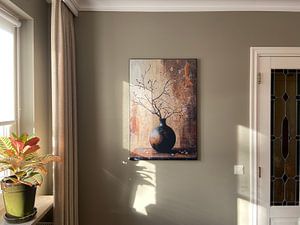 Japanische Blütenkunst in Gold II