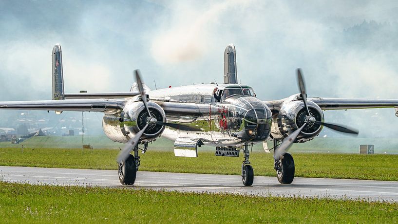 North American Aviation B-25J Mitchell from Red Bull. by Jaap van den Berg